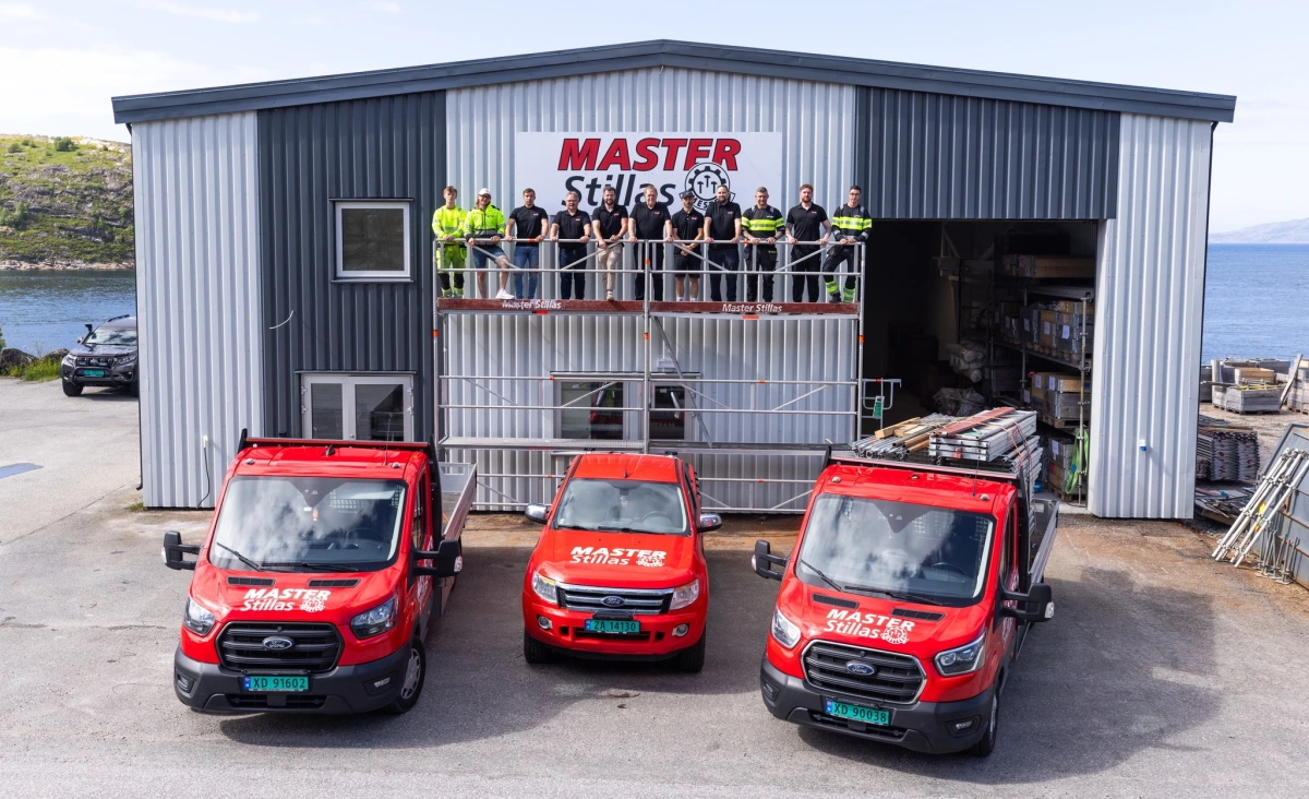 Profesjonelle stillasarbeidere